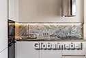 Кухня Egger Кашемир Серый и Дуб Кендал натуральный 1-2 на заказ