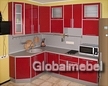 Кухня угловая КС 796 из пластика